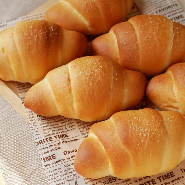 バターがじゅわ～！大好き塩パン♪