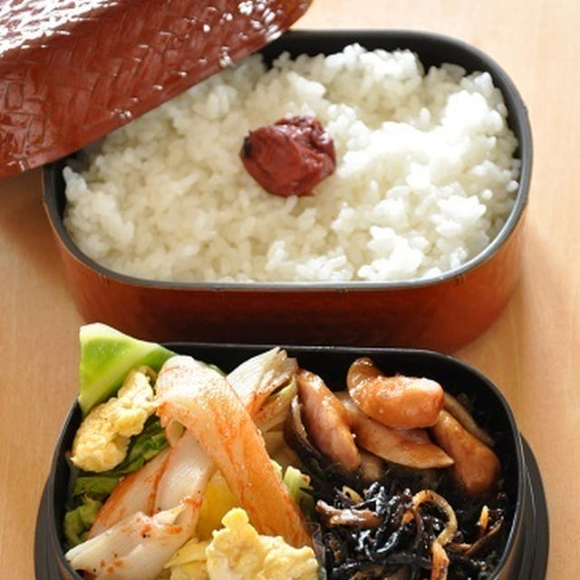 朝詰めるだけ！作りおきおかずで簡単お弁当《節約＊簡単》