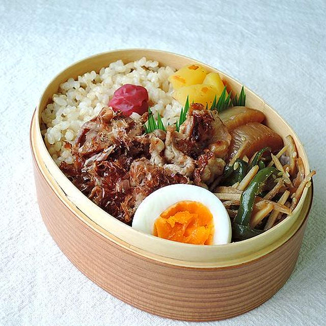10/29(木)おかかポークソテー弁当
