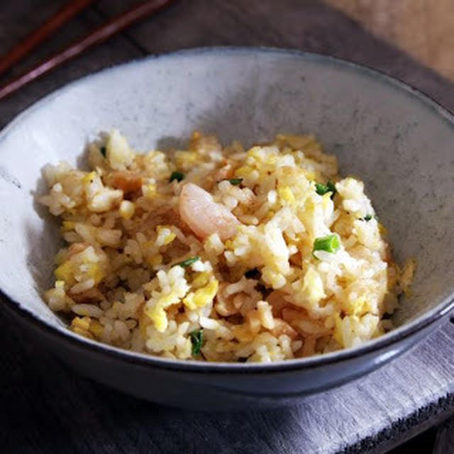 菜脯蝦仁蛋炒飯│切り干し大根とエビの炒飯