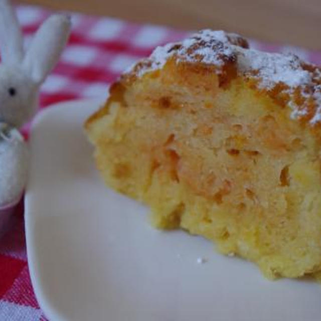 皮さくさく☆にんじんパウンドケーキ
