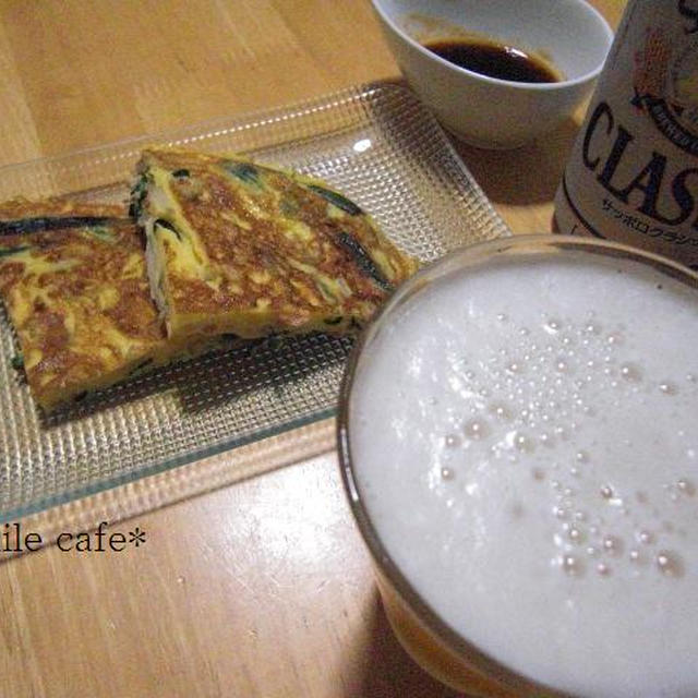にらともやしのふんわり卵焼き☆
