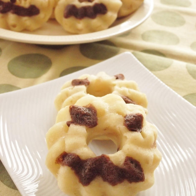 小布施のリンゴで　焼きドーナツ！　ハロウィンバージョン