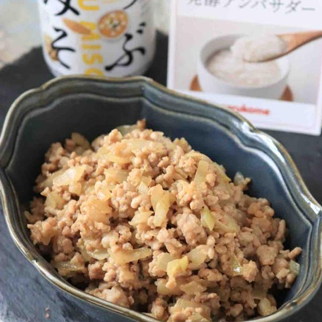 ＜レシピ＞つぶみそで簡単肉味噌