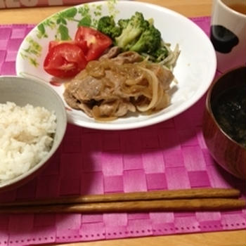 生姜焼き
