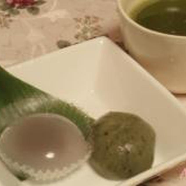 ☆夏の和スィーツ：水饅頭と笹餅饅頭☆