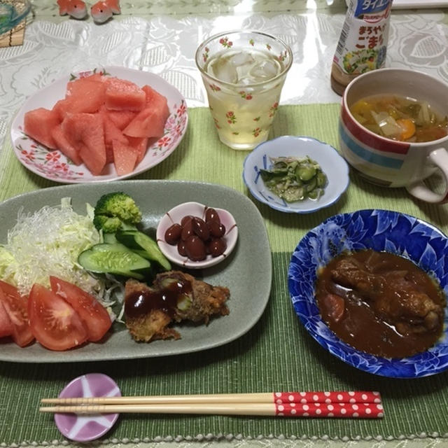 ７月２４日〜７月２７日までのひとり飯