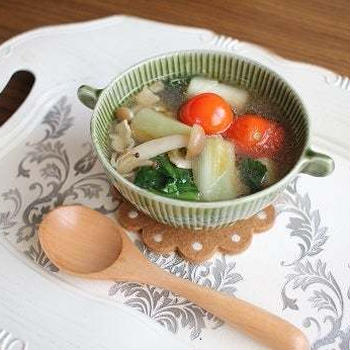 簡単ねぎと野菜のあたたかスープレシピ　新月の日に心と身体を温めよう