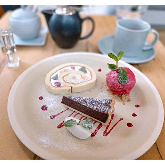 無料☆キハチカフェ公式アプリ「誕生日」クーポン♪スイーツプレート♡