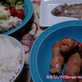 ☆今日の夕食～野菜でかさまし。豚肉ロール☆