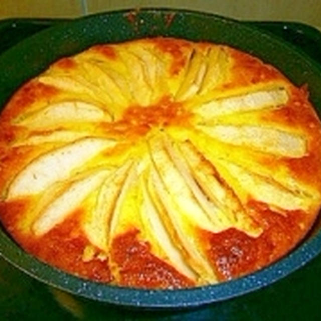 りんごと米粉のもっちりケーキ