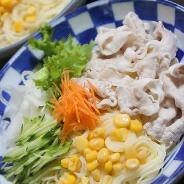 6月30日　　味付け各々サラダパスタ