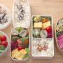 【　久々の家族4人分のお弁当　】