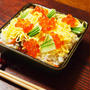 残り野菜でちらし寿司♪