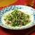 豚軟骨スライスと豆苗の塩炒め
