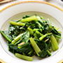 【レンチン青菜炒め】時短で作れて味は本格派！