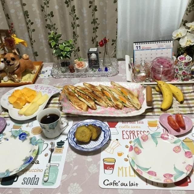 休日のホットサンド
