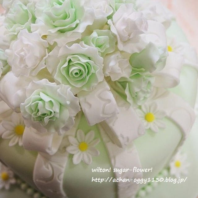 6月はJune bride ！sugar-flowercake!