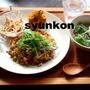 ニラとハムのチャーハン定食。　天然爆発少女かっちー＜パート４＞