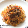 ＊フライパン1つ☆具たっぷり絶品ミートソースパスタ＊
