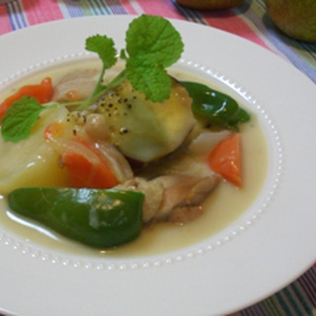 ごろごろ野菜のクリームシチュー♪