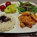 ささみのゆず胡椒焼きのワンプレート