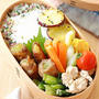 豚バラの甘辛白ネギ巻き弁当【回復中~♡】