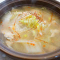 鶏ささみの中華風おかずスープ＆焼豚炒飯のランチ by アップルミントさん