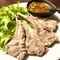 チャンサンマハ(ラム肉の塩味煮込み)。シンプルでヘルシーなモンゴル料理、私の推し活おつまみ。