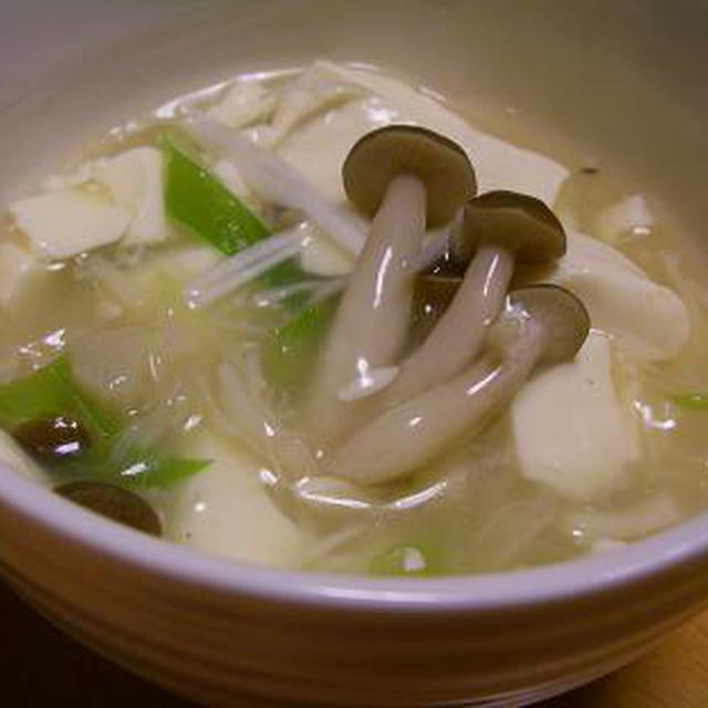 すぐできる！ホタテ缶でとろりあんかけ豆腐