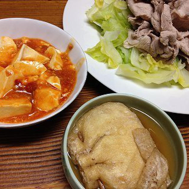 豚肉とキャベツの冷しゃぶサラダ。野良猫を手なずける奥さん