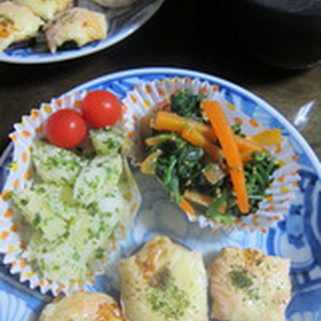 「椎茸のチーズ焼き」