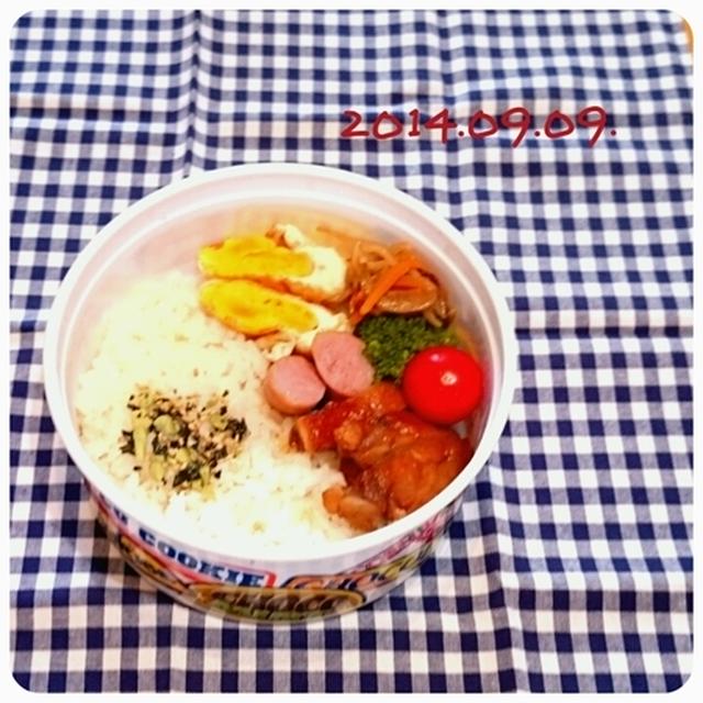 今日のお弁当。