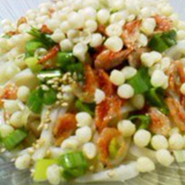 「冷やしたぬきうどん」