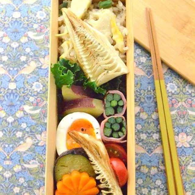 たけのこご飯のお弁当