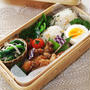 鶏スペアリブの胡麻煮・たぬきむすび・・お弁当＆パン♪