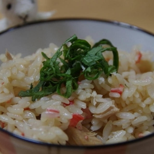 蟹風味ツナご飯☆