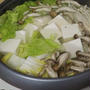 湯豆腐＋餃子で、体の芯までぽっかぽか。