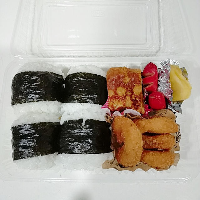 ６月２８日(月)のお弁当　いかリング