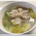 鶏肉レシピ！胸肉とレタスの簡単スープ 驚くほどやわらか by ジンさん