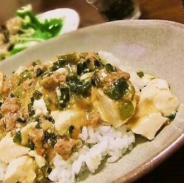 ﾏｰﾎﾞｰ豆腐ごはん