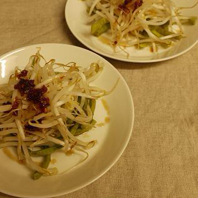 ササっとできる、副菜、胡麻で健康！