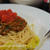 +*明太子納豆パスタ+*