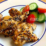 ＊甘辛食堂＊調味料同量＊ささみの甘辛胡麻まみれ＊と三男のこと。【#簡単 #楽うま #すぐでき #ささみ #おうちごはん #おうち居酒屋】