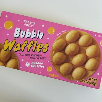 NEW トレジョさんのバブルワッフル　Trader Joe’s Bubble Waffles