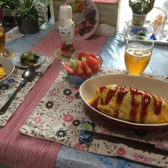 茄子入りオムライス