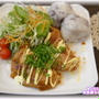 カフェ風★焼肉のタレで鶏の照り焼き(簡単すぎるレシピ)