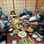 七草粥。ファミリーの新年会