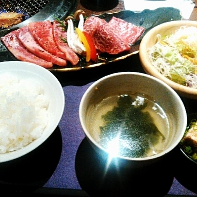 謝罪ランチ☆山形牛の焼肉ランチ～韓の台所