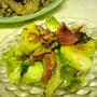 芽キャベツのレシピ・豚と春菊のレシピ